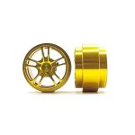 Staffs STAFFS360 Twin 5 Spoke Aluminum Wheels Gold 15.8 x 10mm (x2) (image for) Staffs STAFFS360 Twin 5 Spoke Aluminum Wheels Gold 15.8 x 10mm (x2)