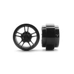 Staffs STAFFS361 Twin 5 Spoke Aluminum Wheels Black 15.8 x 10mm (x2) (image for) Staffs STAFFS361 Twin 5 Spoke Aluminum Wheels Black 15.8 x 10mm (x2)