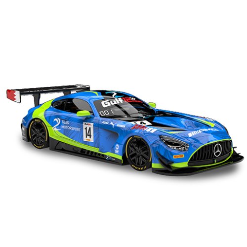 (image for) NSR 0541SW Mercedes AMG GT3 EVO 2SEAS Abu Dhabi 12H 2023 No.14 - Preorder 2025