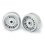 (image for) STAFFS100 BBS Style Aluminum Wheels White 16.9 x 10mm (x2)