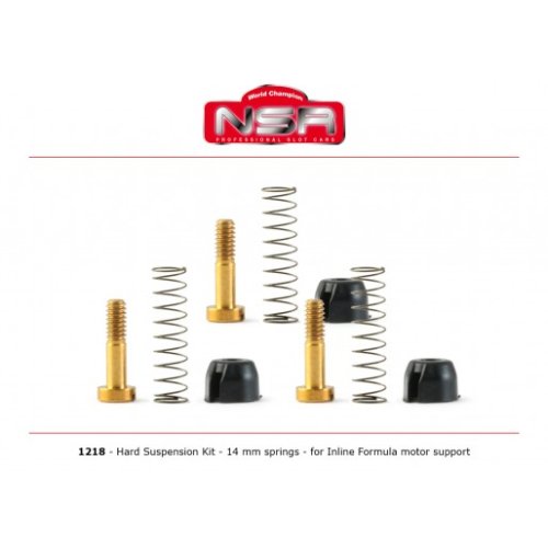 (image for) NSR 1218 Hard Suspension Kit Inline NSR Formula Motor Support