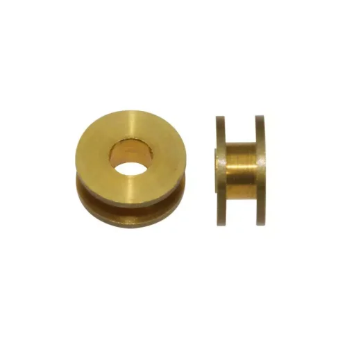 (image for) Scaleauto SC-1358 Bronze Bushings Double Flanged 6mm for 3/32 (2.38mm) Axles (x2)