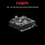 NSR 1569 Lola T280/290 Lexan Ultralight Cockpit for Racing (image for) NSR 1569 Lola T280/290 Lexan Ultralight Cockpit for Racing