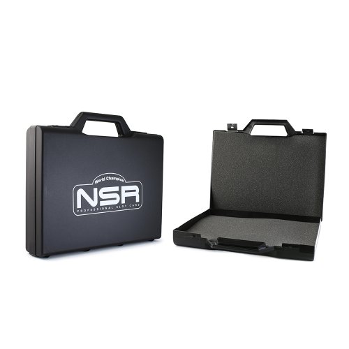 (image for) NSR 1993 Medium Black Slot Car Case with New NSR Logo (280 X 240 X76mm)