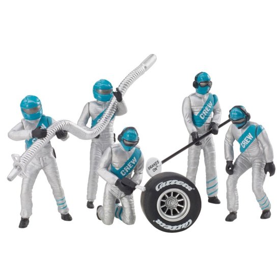 (image for) Carrera 21133 Set of Mechanics Figures, Silver