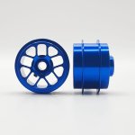 (image for) STAFFS227 Hyper Aluminum Air Wheels Blue 15.8 x 10mm (x2)