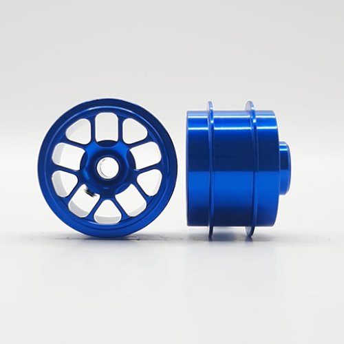 (image for) STAFFS227 Hyper Aluminum Air Wheels Blue 15.8 x 10mm (x2)