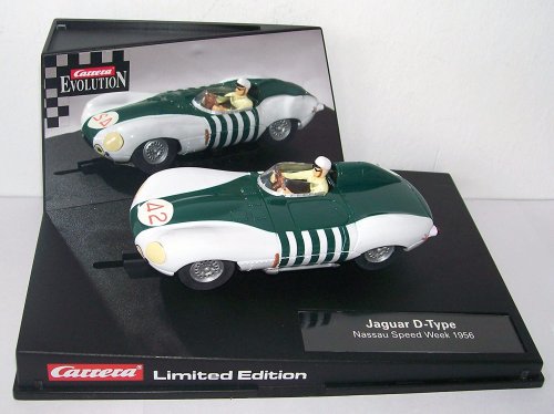 (image for) Carrera 25486 Evolution Jaguar D-Type SCCA '60 Limited Edition RARE