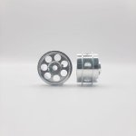 (image for) STAFFS263 Radical Aluminum Air Wheels Silver 16.9 x 10mm (x2)