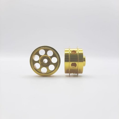 (image for) STAFFS264 Radical Aluminum Air Wheels Gold 16.9 x 10mm (x2)