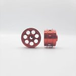 (image for) STAFFS267 Radical Aluminum Air Wheels Red 16.9 x 10mm (x2)