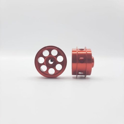 (image for) STAFFS267 Radical Aluminum Air Wheels Red 16.9 x 10mm (x2)