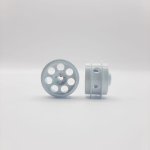 (image for) STAFFS269 Radical Aluminum Air Wheels White 16.9 x 10mm (x2)