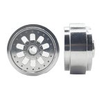 (image for) STAFFS287 Hyper 2 Aluminum Wheels Silver 16.9 x 8.5mm (x2)