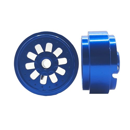 (image for) STAFFS290 Hyper 2 Aluminum Wheels Blue 16.9 x 8.5mm (x2)