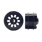 (image for) STAFFS297 Hyper 2 Aluminum Air Wheels Black 16.9 x 10mm (x2)