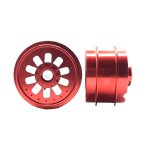 (image for) STAFFS299 Hyper 2 Aluminum Air Wheels Red 16.9 x 10mm (x2)