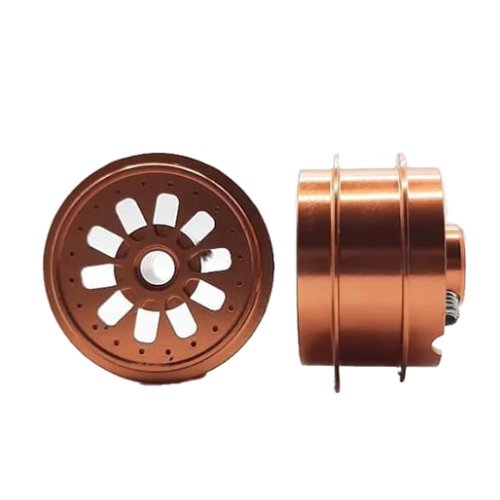 (image for) STAFFS302 Hyper 2 Aluminum Air Wheels Orange 16.9 x 10mm (x2)