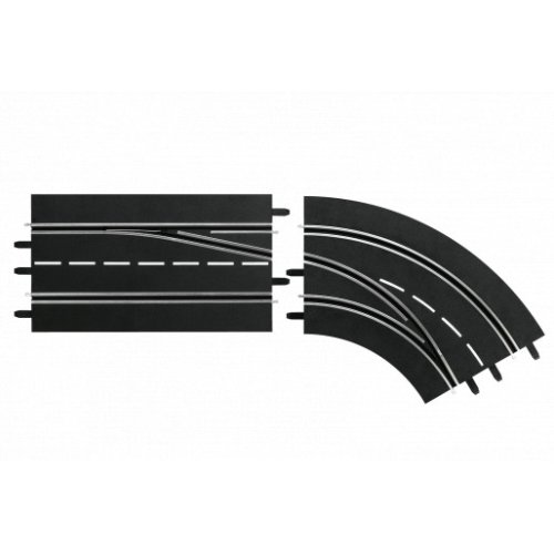 (image for) Carrera 30365 Digital 124/132 Lane Change Curve Right, Out to In