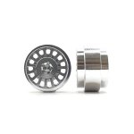 Staffs STAFFS343 OZ Style Aluminum Wheels Silver 15.8 x 10mm (x2) (image for) Staffs STAFFS343 OZ Style Aluminum Wheels Silver 15.8 x 10mm (x2)