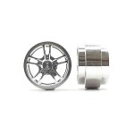 Staffs STAFFS351 Twin 5 Spoke Aluminum Wheels Silver 15.8 x 8.5mm (x2) (image for) Staffs STAFFS351 Twin 5 Spoke Aluminum Wheels Silver 15.8 x 8.5mm (x2)