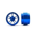 Staffs STAFFS354 Twin 5 Spoke Aluminum Wheels Blue 15.8 x 8.5mm (x2) (image for) Staffs STAFFS354 Twin 5 Spoke Aluminum Wheels Blue 15.8 x 8.5mm (x2)