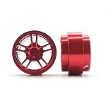 Staffs STAFFS355 Twin 5 Spoke Aluminum Wheels Red 15.8 x 8.5mm (x2) (image for) Staffs STAFFS355 Twin 5 Spoke Aluminum Wheels Red 15.8 x 8.5mm (x2)