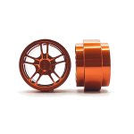 Staffs STAFFS366 Twin 5 Spoke Aluminum Wheels Orange 15.8 x 10mm (x2) (image for) Staffs STAFFS366 Twin 5 Spoke Aluminum Wheels Orange 15.8 x 10mm (x2)