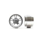 Staffs STAFFS359 Twin 5 Spoke Aluminum Wheels Silver 15.8 x 10mm (x2) (image for) Staffs STAFFS359 Twin 5 Spoke Aluminum Wheels Silver 15.8 x 10mm (x2)