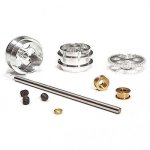 (image for) NSR 4012 Rear Axle Kit with 17" wheels for SW Scalextric/Fly