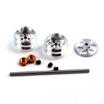 (image for) NSR 4019 Rear Axle Kit with 17" wheels for Sidewinder NSR