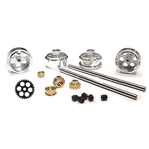 (image for) NSR 4203 Front & Rear Axle Kit with 16" wheels for Anglewinder Ninco