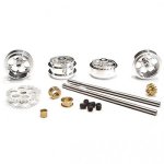 (image for) NSR 4213 Front & Rear Axle Kit with 17" wheels for AW Ninco