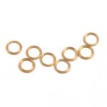 (image for) NSR 4810 3/32" Brass Axle Spacers 0.005"/0.12mm (x10)