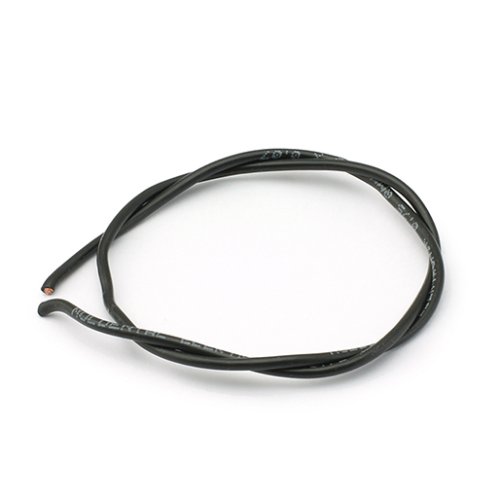 (image for) NSR 4825EVO Silicone Lead Wire 1.80mm x 30cm, Black