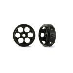 (image for) NSR 5024 3/32" CNC Plastic Ultralight Wheels O.D.17mm, 4g (x2)