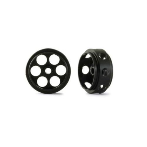 (image for) NSR 5024 3/32" CNC Plastic Ultralight Wheels O.D.17mm, 4g (x2)