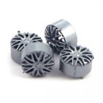 (image for) NSR 5425 BBS Type Wheel Inserts for 16" Wheels Silver (x4)