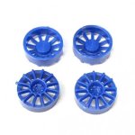 (image for) NSR 5429 12 Spoke Wheel Inserts for 17" Wheels Blue (x4)