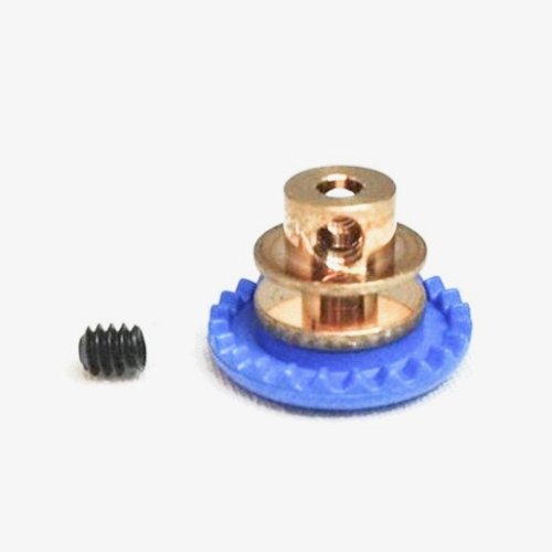 (image for) NSR 6324BR 3/32 24t Inline Gear Soft Plastic Bronze Hub