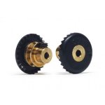 (image for) NSR 6327BR 3/32 27t Inline Gear Soft Plastic Bronze Hub