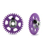 (image for) NSR 6433EVO 3/32 33t Sidewinder Gear 17.5mm Ultralight with Balanced Hub