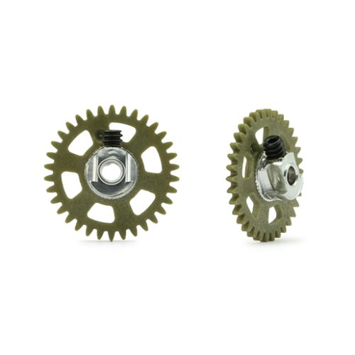 (image for) NSR 6434EVO 3/32 34t Sidewinder Gear 17.5mm Ultralight with Balanced Hub