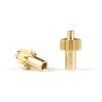 (image for) NSR 6710EVO3 Pinions 10t Inline Brass No Friction 5.5mm Formula 22 (x2) - EVO3 version for EVO3 Gears