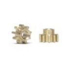 (image for) NSR 6808 Pinions 8t Inline Extralight Brass 5.5mm x2