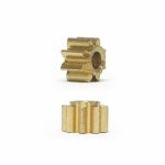 (image for) NSR 7008 Pinions 8t Inline Low Friction Brass 5.5mm x2