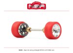 (image for) NSR 9133 Rear Axle Kit Ultralight RTR for GT3 NSR Cars