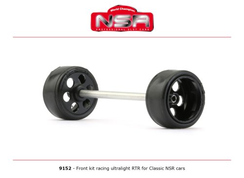 (image for) NSR 9152 Front Axle Kit Ultralight RTR for Classic NSR Cars