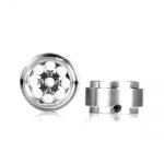 (image for) STAFFS92 Minilite Style Aluminum Wheels Silver 15.8 x 8.5mm (x2)