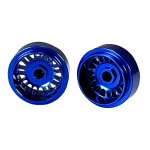 (image for) STAFFS104 BBS Style Deep Dish Aluminum Wheels Blue 15.8 x 8.5mm (x2)